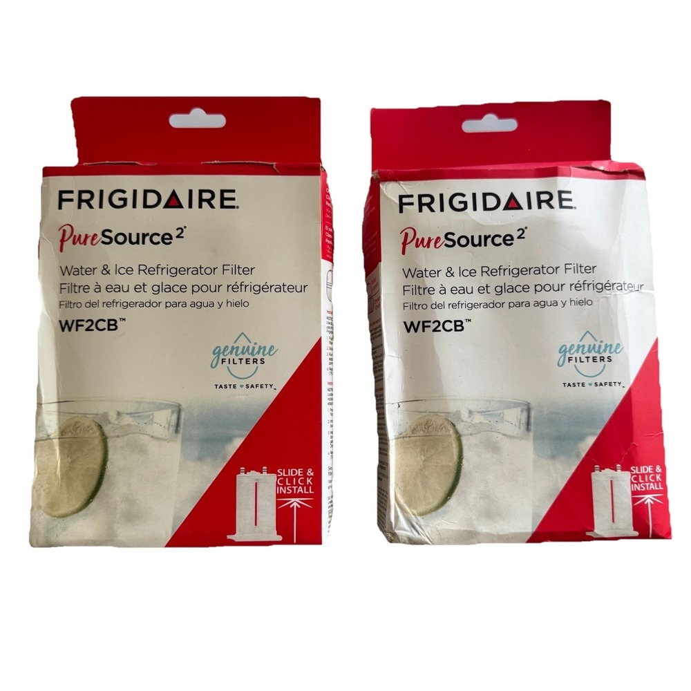 2 Pack Of Frigidaire WF2CB PureSource 2 Water Refrigerator Filter Replacement